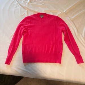 Women's 100% Cashmere Pink Sweater